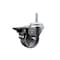 Service Caster 3 Inch Semi Steel Wheel Swivel 34 Inch Threaded Stem Caster with Brake SCC SCC-TS20S314-SSS-PLB-34212 - alternate 1